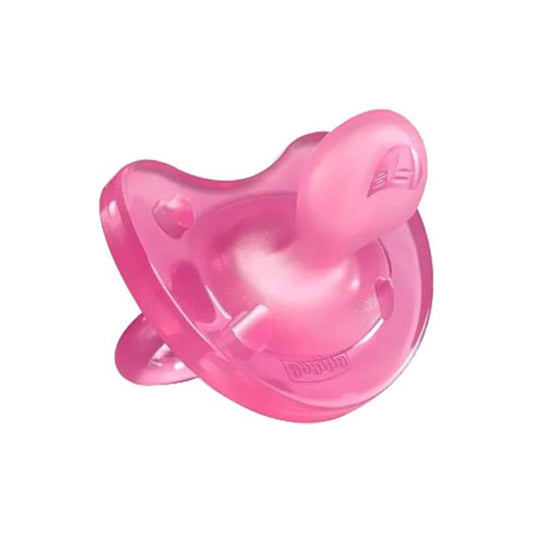 Chicco Physio Forma Pink Silicone Orthodontic Soother (0-6 Months) 1 pcs