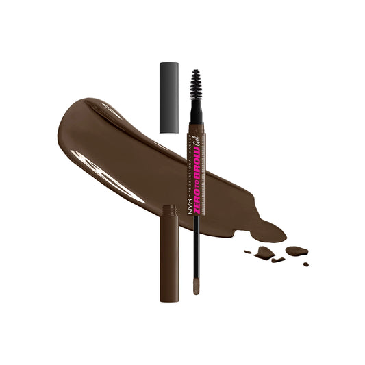 NYX Zero to Brow Longwear Eyebrow Gel 07 Espresso 2ml