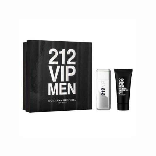 Carolina Herrera 212 VIP for Men Gift Set 100ml EDT + 100ml Shower Gel