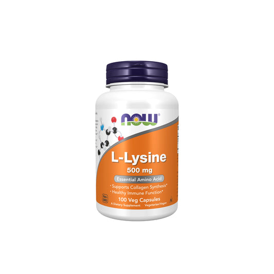 Now L-Lysine 500 MG 100 Veg Cap