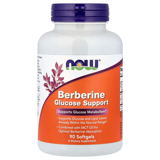 NOW BERBERINE GLUCOSE SUPPORT 90 SOFTGELS