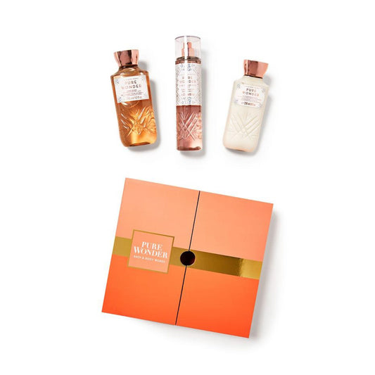 Bath & Body Works Pure Wonder Large Set 3 Pieces