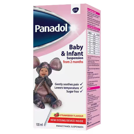 PANADOL BABY&INFANT 0 MONTH SYP 100ML