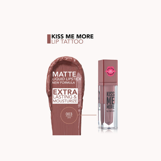 FLORMAR KISS ME MORE LIP TATTOO ROSA 007 3.8 ML