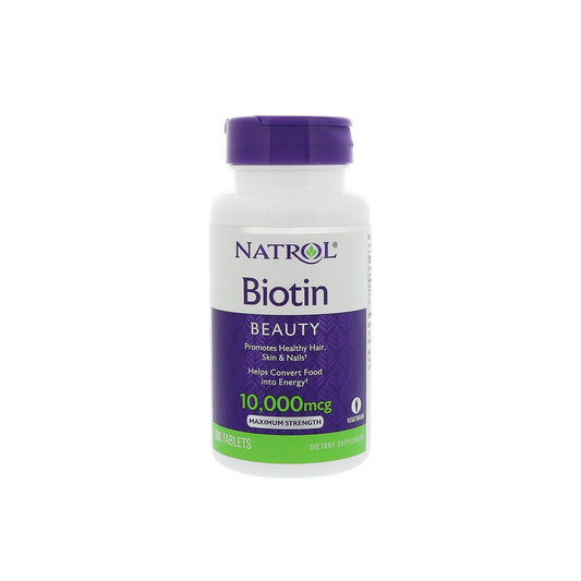 Biotin 10000 Mg Natrol 100 Tab Imp++