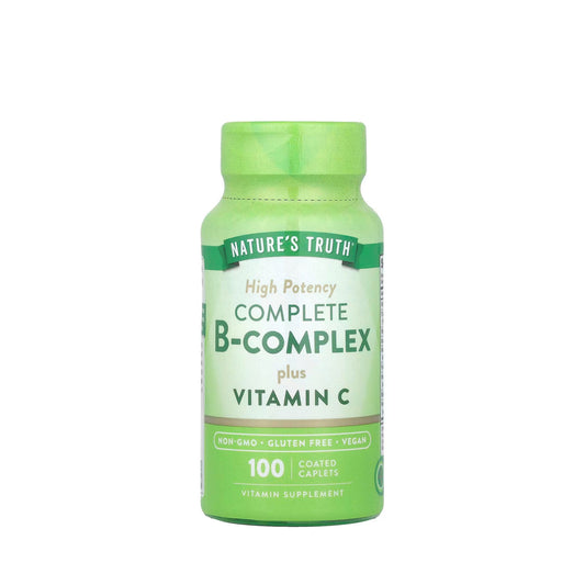 Natures Truth B-Complex Plus B-12 90 Tablets IMP++