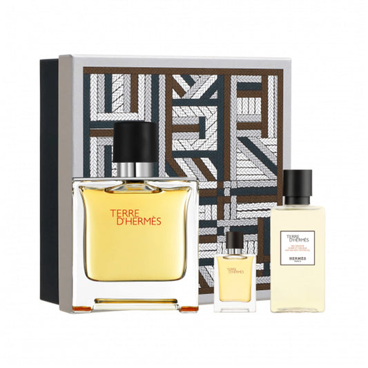 TERRE DHERMES PERFUME 75ML 5ML & SHOWER GEL 40 ML