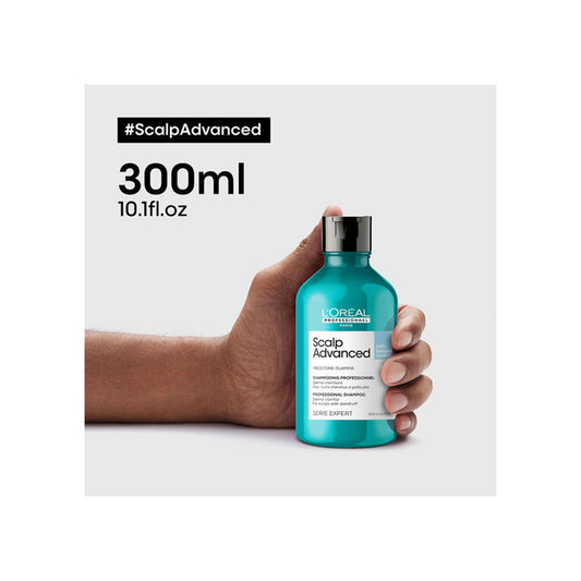 L'Oreal Professional Scalp Advanced Anti-Dandruff Shampoo with Piroctone Olamine 300 ML