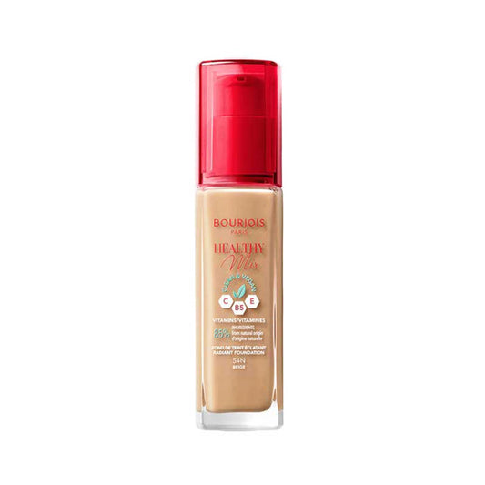 Bourjois Healthy Mix Radiant Liquid Foundation with Vitamin C, E & B5 Beige 54N