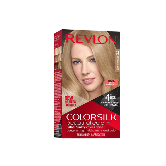 Revlon Color Silk Medium Blonde NO 74