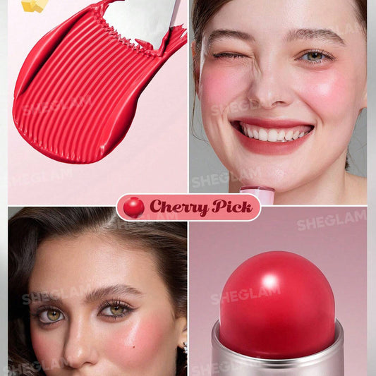 SHEGLAM GLASS GLOW BLUSH STICK CHERRY EXPRESS