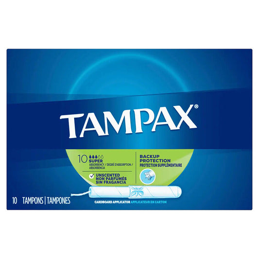 TAMPAX SUPER 10 TAMP