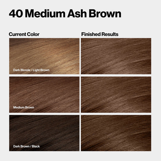 Revlon Color Silk Medium Ash Brown NO 40