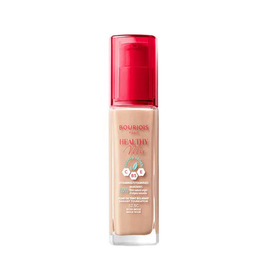 Bourjois Healthy Mix Radiant Liquid Foundation with Vitamin C, E & B5 Rose Beige 52.5C