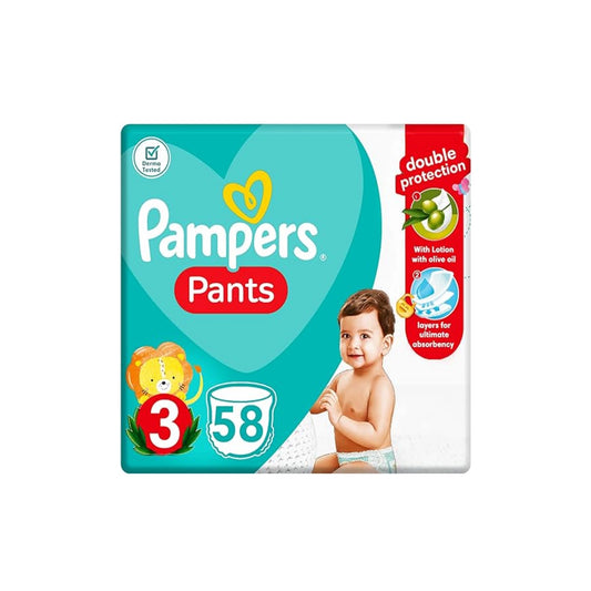 PAMPERS EGY PANTS (3) 58 PCS