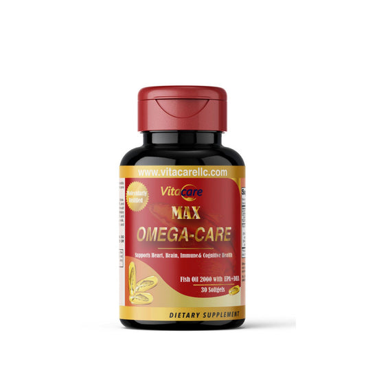 Vitcare Max Omega Care Fish Oil 2000 MG SOFTGELS