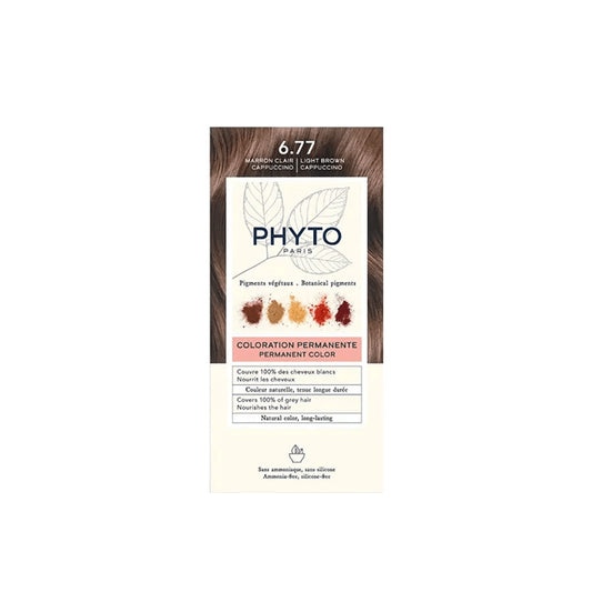 Phyto Color 6.77 (Light Brown Cappuccino)