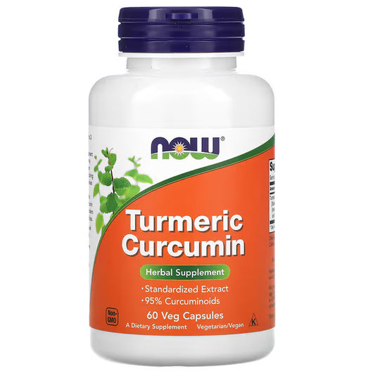 NOW Turmeric Curcumin 60 VEG CAP