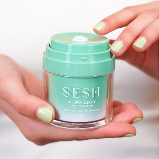 Sesh Super Clear Mattifying Cream AZ+ZINC 50 GM