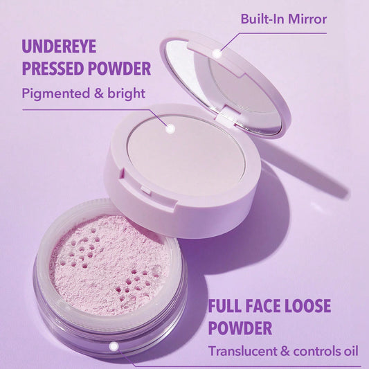 Sheglam Eye Setting Powder Duo Taro