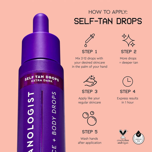Tanologist Extra Dark Face+Body Drops 30 ML