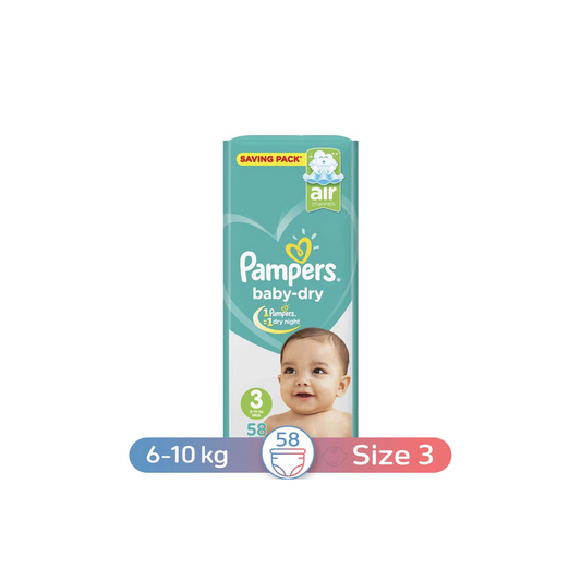 PAMPERS EGY (3) 58 PC