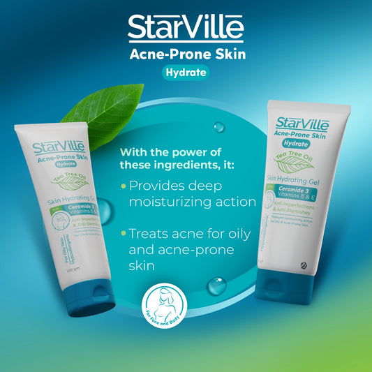 STARVILLE FACIAL CLEANSER ACNE PRONE 200 GM