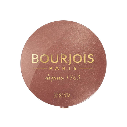 Bourjois Little Round Pot Powder Blusher with No. 92 Brush Santal