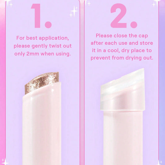 Sheglam Crystal Jelly Glaze Stick Starlit Silver