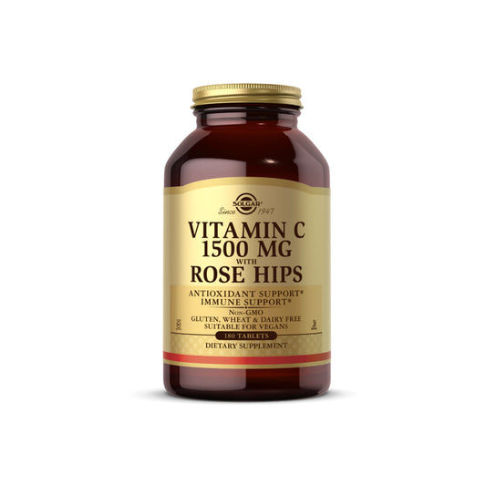 Solgar Vitamin C 1500mg with Rosehips Antioxidant & Immune Support 90 tablets