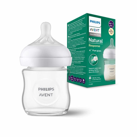 AVENT NATURAL 0M+ 120 ML GLEASS 93001
