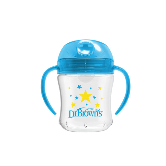 Dr Brown Soft Spout Transition Cup+6 BLUE