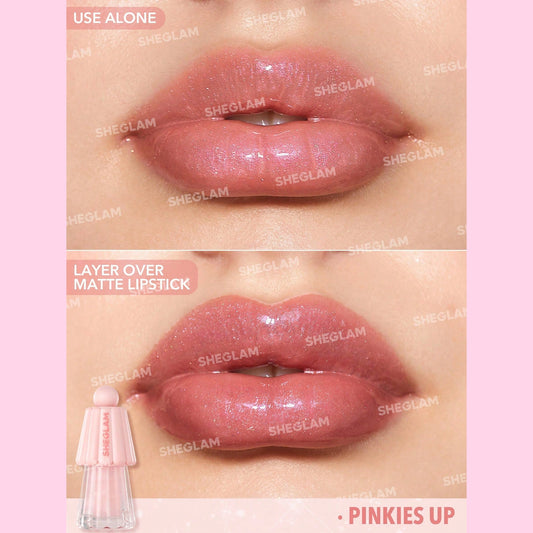 Sheglam Jelly Wow Lip Oil Pinkies Up