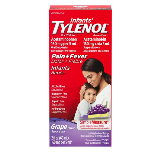 TYLENOL INFANT 160 MG CODA 5 ML