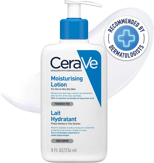 Cerave Moist Cream Dry Skin Relief 236 Ml