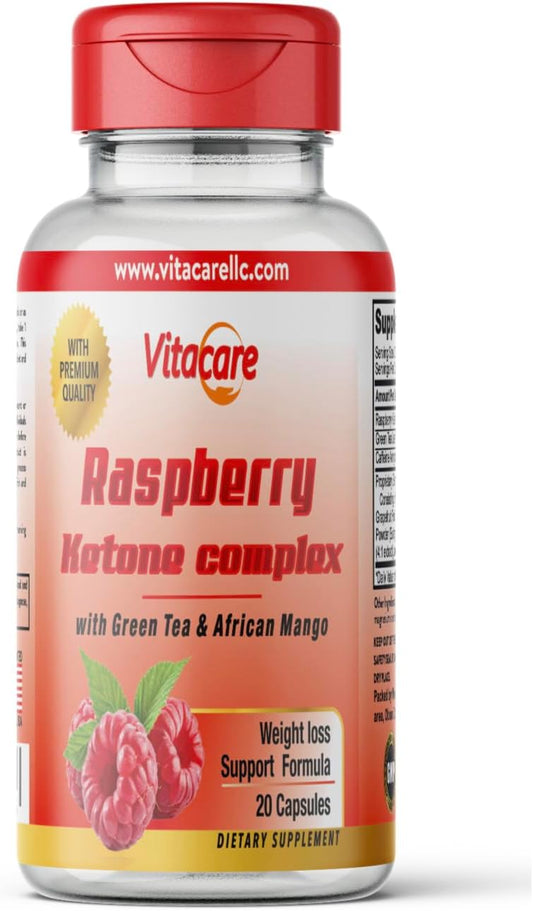 Vitacare Raspberry Ketone Complex 20 Capsules