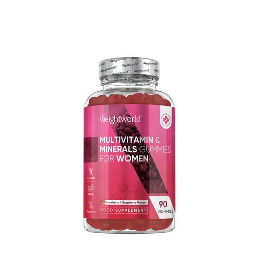 Weight World Multivitamins & Minerals Women 90 GUMMI