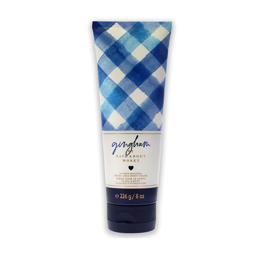 Bath & Body Works Gingham 24 HR  Glow Body Cream 226 GM