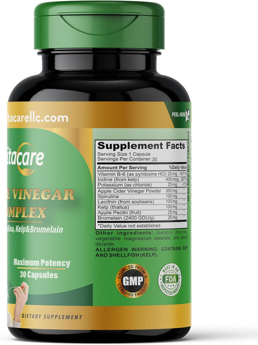 Vitacare Apple Vinegar Complex 30 Capsule