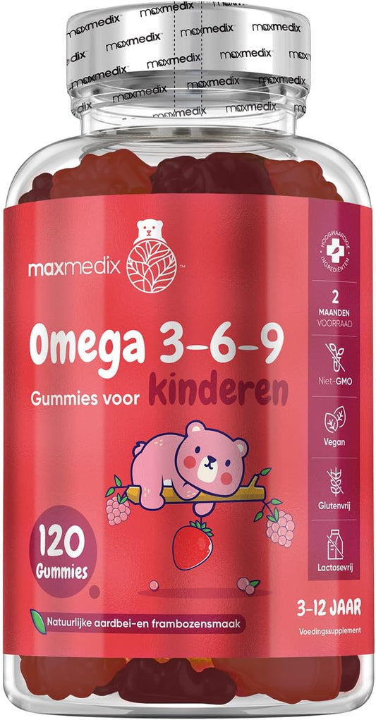 Maxmedix Omega 369 Gummies For Kids 200MG 120 GUMM