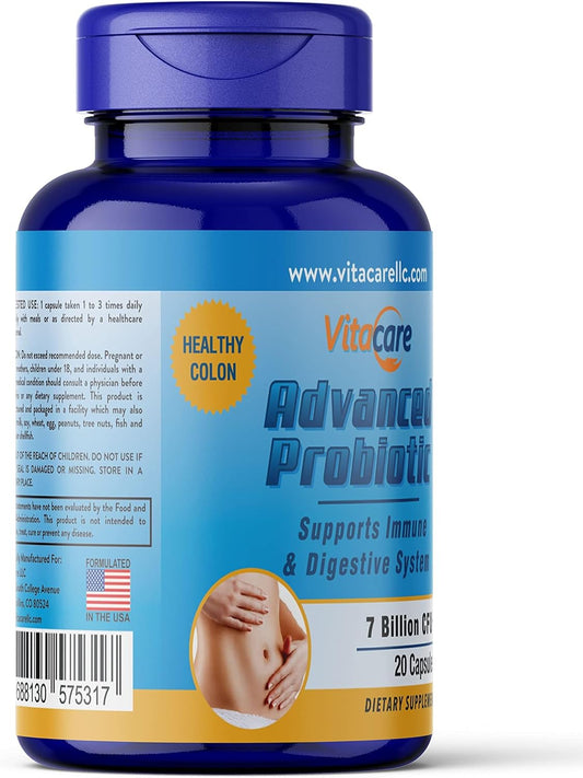 Vitacare Adsvanced Probiotic 7 Bilion CFU 20 CAP