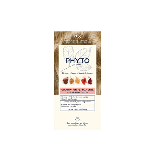 Phyto Color 9.8 (Very Light Beige Blonde)