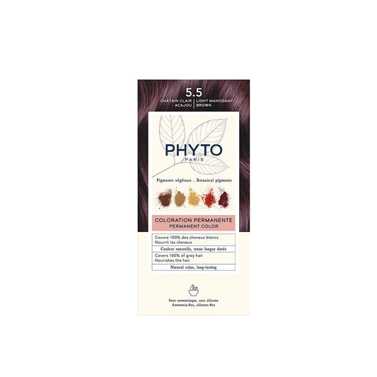 Phyto Color 5.5 (Light Mahogany Brown)