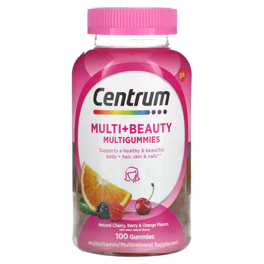 CENTRUM MULTI+ BEAUTY 100 GUMMIES