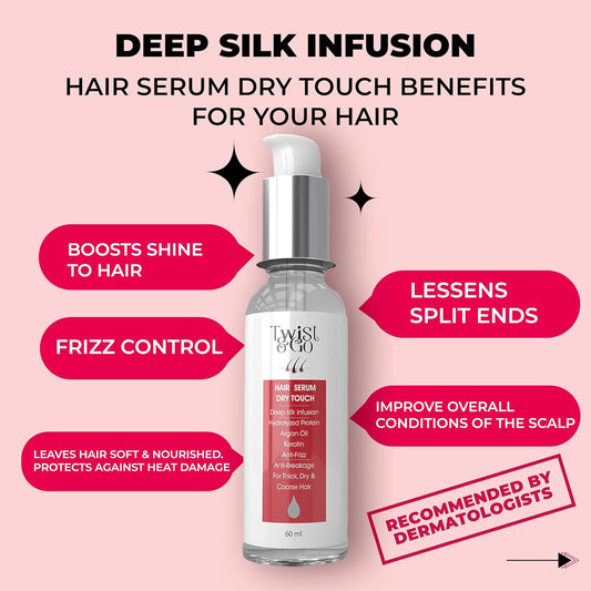Twist & Go Hair Serum Dry Touch 60 ML