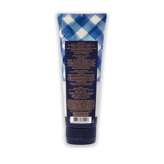 Bath & Body Works Gingham 24 HR  Glow Body Cream 226 GM