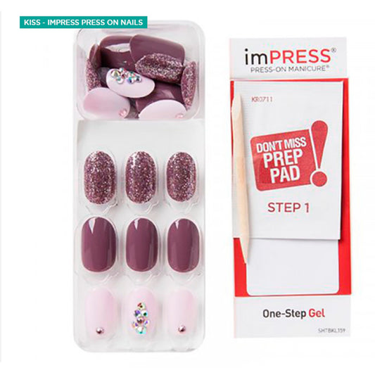 Kiss Impress One Step Gel 30 Nails (83778)