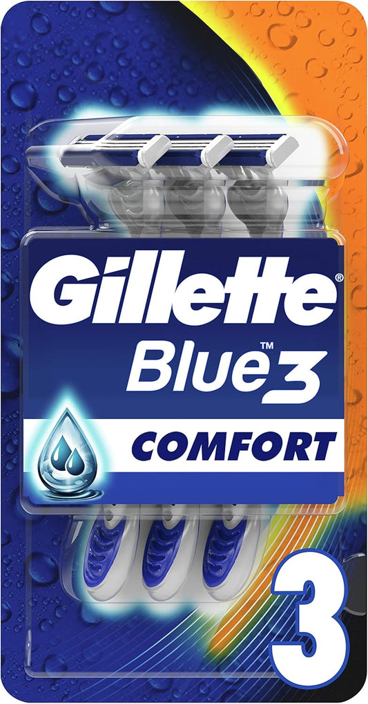 Gillette Blue 3 Comfort 3 Razors