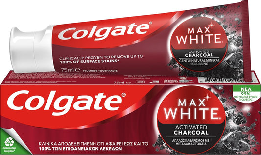 Colgate Zahnpasta Max White Charcoal 75 M