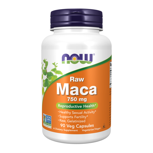 NOW MACA RAW 750 MG 90 CAPSULES